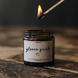 Gloana Gruaß - Mini Spruchkerze