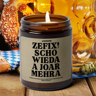 "Zefix! Scho wieda a Joar mehra" - Spruchkirzn