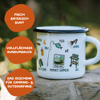 Herbstdeal: Outdoorhaferl mit Campingmotiven