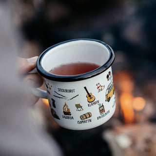 "Campinghaferl" - Bayerisches Emaillehaferl