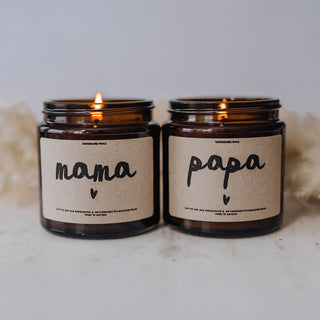 Papa - Mini Spruchkerze