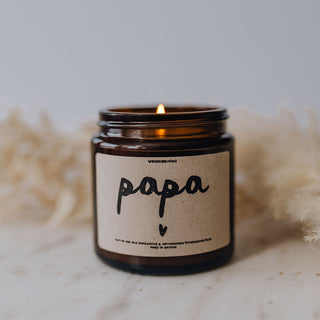 Papa - Mini Spruchkerze