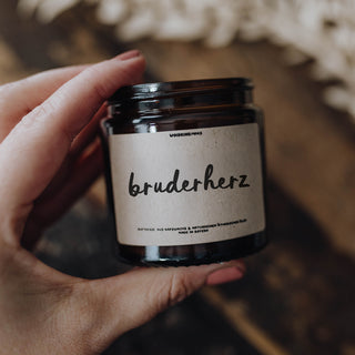 Bruderherz - Mini Spruchkerze