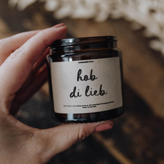 Hob di lieb - Mini Spruchkerze