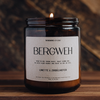 Bergweh - Woidkind Studio Aromakerze