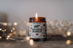 Duftkerze Kerze Geschenk Weihnachten Bayern bayerisch vegan Zimt Orange Nelke Woidkind Bayerischer Wald